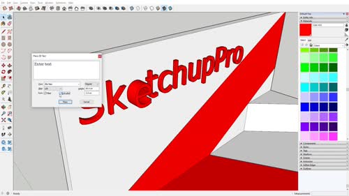 3D текст
