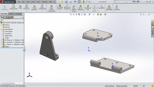 Позициониране на детайл чрез преместване и завъртане (Move & Rotate Components)