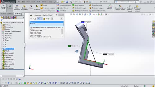 Взимане на размери от модела (Measure Tool)