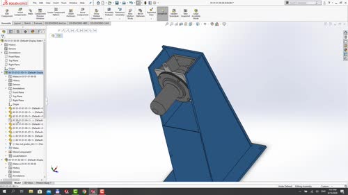 Работа с Design Library. Крепежни елементи