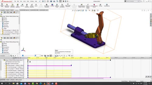 Запознаване с Motion Study (Проучване на движението)