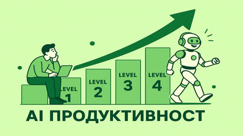 4-те нива на AI продуктивност