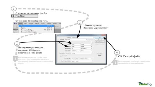 Допълнителни файлове за сваляне към Photoshop