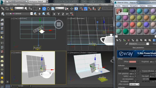 V-Ray Материали – VrayMtl (overview) 1 част