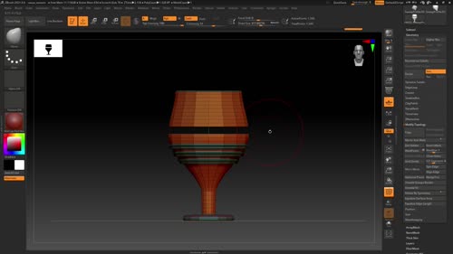 Работа с Modify Topology