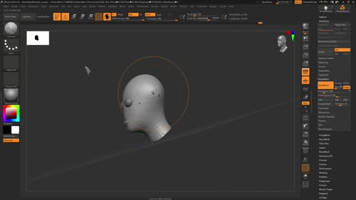 Работа със Sculptris Pro и Dynamesh